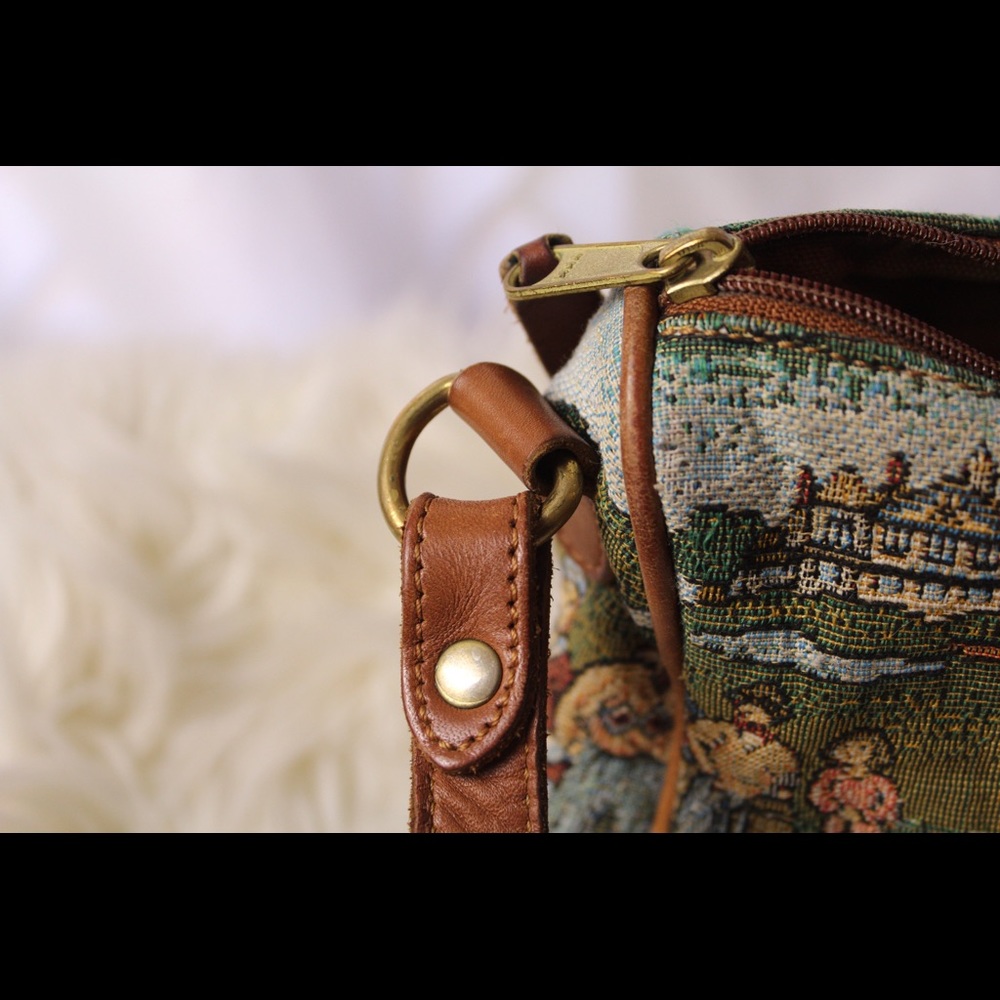 Vintage golf crossbody small purse - Picture 4 of 7